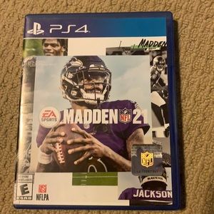 Madden 21 (ps4 ) never used
